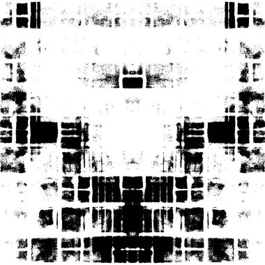 Grunge siyah ve beyaz tehlike dokusu. soyut arkaplan        