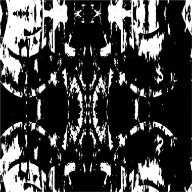 Grunge siyah ve beyaz tehlike dokusu. soyut arkaplan        