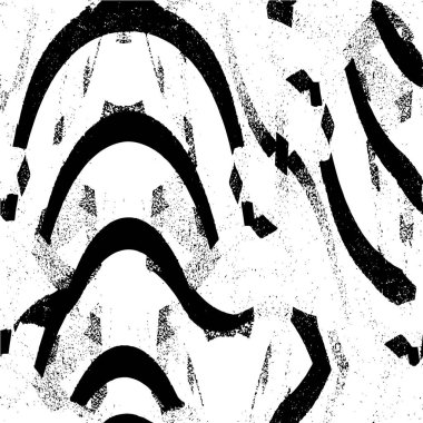 Grunge siyah ve beyaz tehlike dokusu. soyut arkaplan        