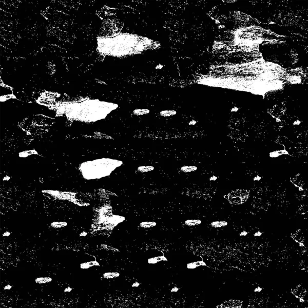 Verontruste Achtergrond Met Zwart Wit Textuur Met Krassen Lijnen Abstracte — Stockvector
