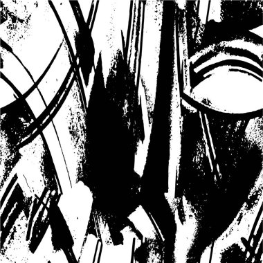 soyut grunge dokusu, siyah ve beyaz duvar kağıdı