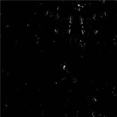 Grunge üst üste biniyor. Soyut siyah-beyaz vektör arkaplanı. Çatlak, leke ve noktalarda kirli desenli tek renkli klasik yüzey. Karanlık korku tarzında eski bir duvar.