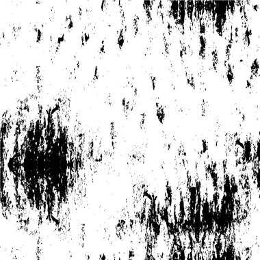 Çizik ve çiziklerle dolu siyah beyaz bir arka plan. Soyut vektör illüstrasyonu.                