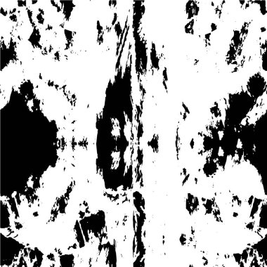 Çizik ve çiziklerle dolu siyah beyaz bir arka plan. Soyut vektör illüstrasyonu.                