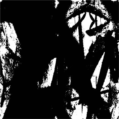 Soyut grunge arkaplanı. Monokrom dokusu. Siyah ve beyaz desenli arkaplan                      