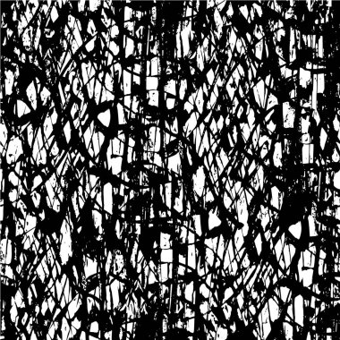 Soyut grunge arkaplanı. Monokrom dokusu. Siyah ve beyaz desenli arkaplan                      