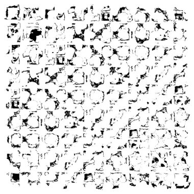 soyut siyah ve beyaz grunge şablonu, vektör illüstrasyonu