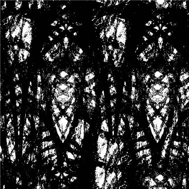 soyut siyah ve beyaz grunge şablonu, vektör illüstrasyonu