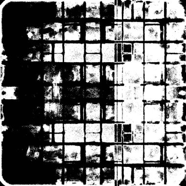 soyut siyah ve beyaz grunge şablonu, vektör illüstrasyonu