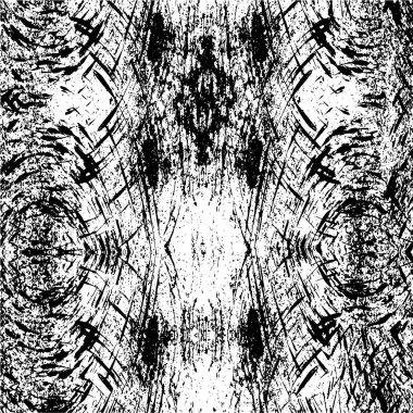 soyut siyah ve beyaz grunge şablonu, vektör illüstrasyonu