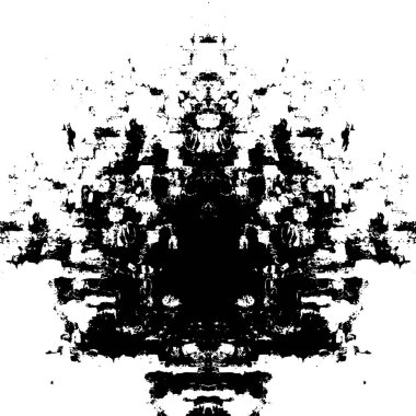 soyut siyah ve beyaz grunge şablonu, vektör illüstrasyonu