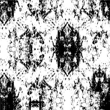 soyut siyah ve beyaz grunge şablonu, vektör illüstrasyonu