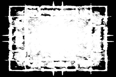 soyut siyah ve beyaz grunge şablonu, vektör illüstrasyonu