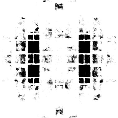 siyah ve beyaz soyutlama, yaratıcı anlamlı çizim