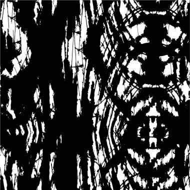 siyah ve beyaz soyutlama, yaratıcı anlamlı çizim