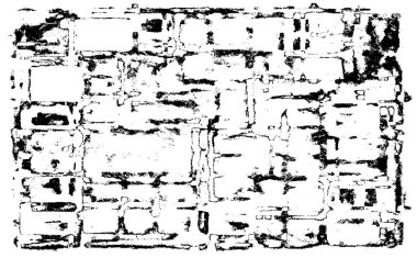 siyah ve beyaz soyutlama, yaratıcı anlamlı çizim