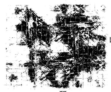 Çizik ve çiziklerle dolu siyah beyaz bir arka plan. Soyut vektör illüstrasyonu.                