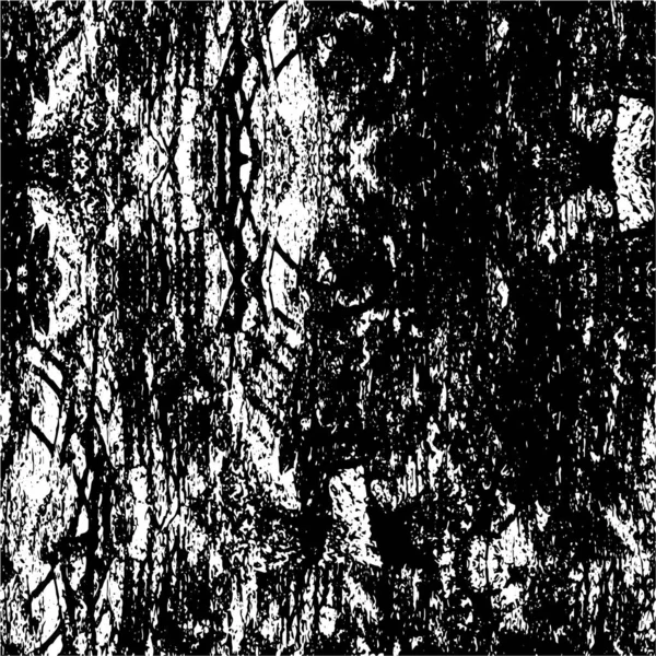 Textura Grunge Abstracta Fondo Pantalla Píxeles Blanco Negro — Vector de stock