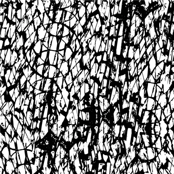 Fond Texturé Noir Blanc Fond Abstrait Texture Monochrome — Image vectorielle
