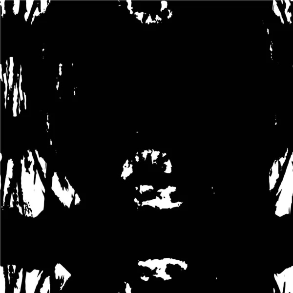 Elvont Fekete Fehér Grunge Sablon Vektor Illusztráció — Stock Vector