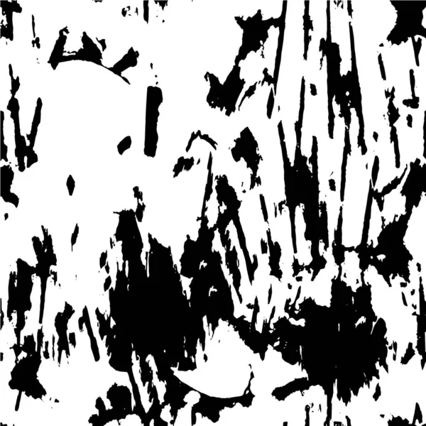 Černá Bílá Abstraktní Kreativní Expresivní Ilustrace — Stockový vektor