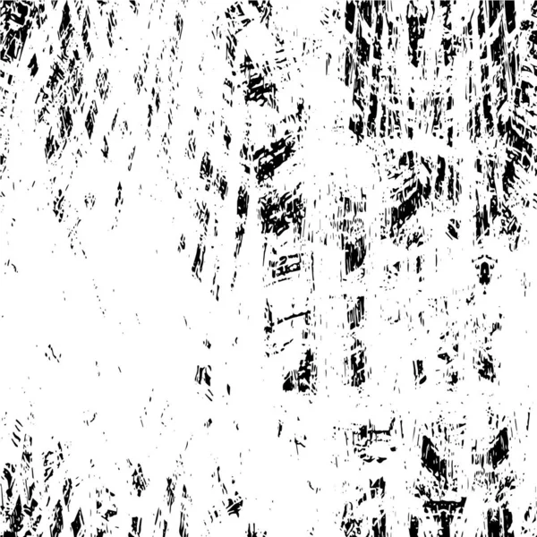 Чорно Біла Абстрактна Креативна Виразна Ілюстрація — стоковий вектор