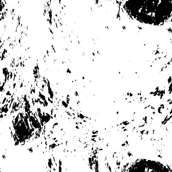 Ilustración Expresiva Creativa Abstracta Blanco Negro — Vector de stock