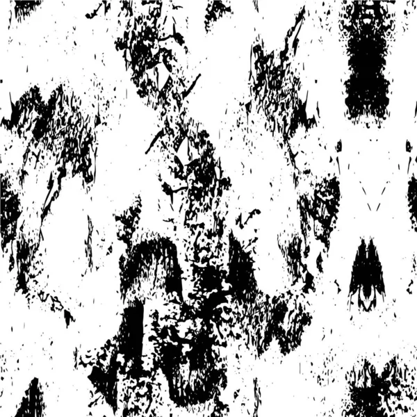 Черно Белая Абстрактная Творческая Иллюстрация — стоковый вектор