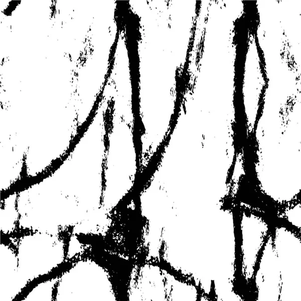黒と白の抽象的な創造的な表現イラスト — ストックベクタ