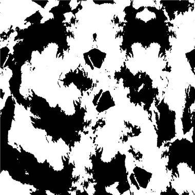 Çizik ve çiziklerle dolu siyah beyaz bir arka plan. Soyut vektör illüstrasyonu.                