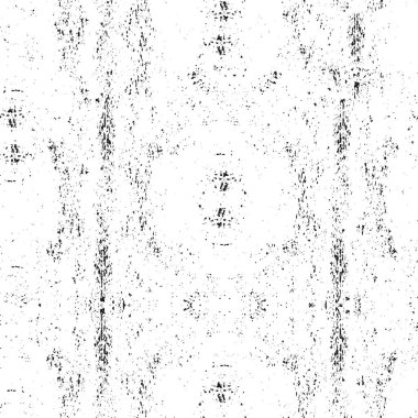 Çizik ve çiziklerle dolu siyah beyaz bir arka plan. Soyut vektör illüstrasyonu.                