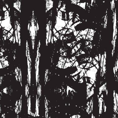 Soyut grunge arkaplanı. Monokrom dokusu. Siyah ve beyaz desenli arkaplan              