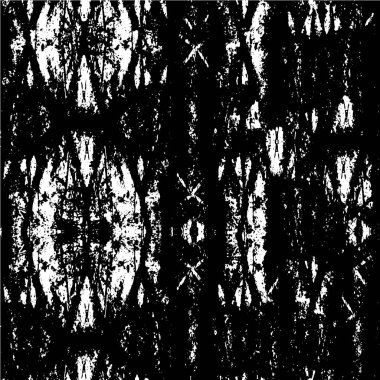 Siyah desenli, toz ve lekeli beyaz bir arka plan. soyut vektör illüstrasyonu.