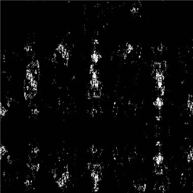 Çizik ve çiziklerle dolu siyah beyaz bir arka plan. Soyut vektör illüstrasyonu.