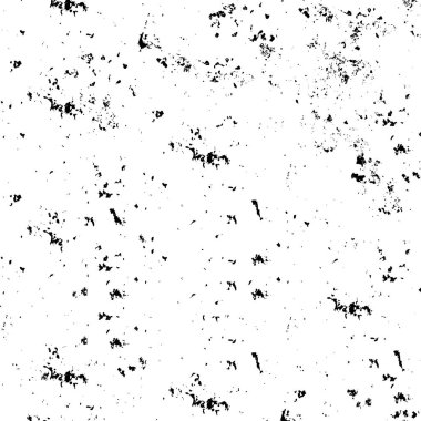 Çatlamış beton, taş ya da asfaltın sıkıntılı örtülü dokusu. Grunge 'un arka planı. soyut yarım ton vektör çizimi