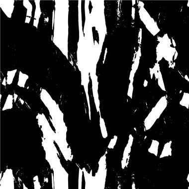 soyut grunge fırça darbeleri beyaz arkaplan üzerinde izole