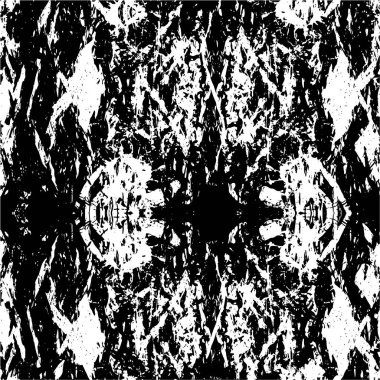 Siyah beyaz monokrom eski grunge vintage eskimiş arka plan soyut antika desenli retro model