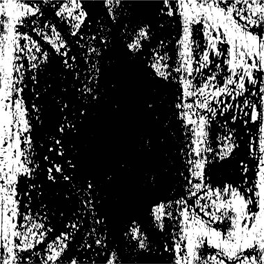 Çizik ve çiziklerle dolu siyah beyaz bir arka plan. Soyut vektör illüstrasyonu.