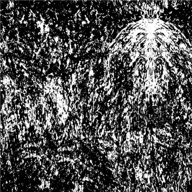 Çizik ve çatlaklarla metal doku