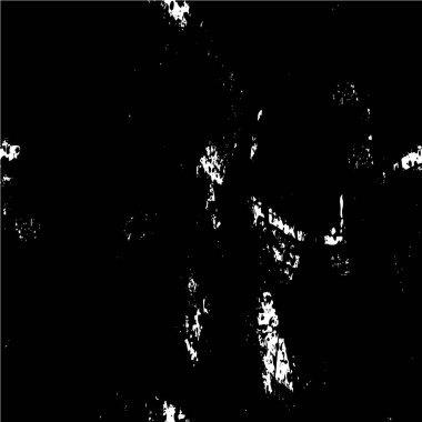 Çatlamış beton, taş ya da asfaltın sıkıntılı örtülü dokusu. Grunge 'un arka planı. soyut yarım ton vektör çizimi