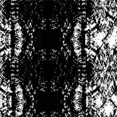 Siyah beyaz monokrom eski grunge vintage eskimiş arka plan soyut antika desenli retro model