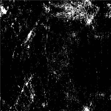 Çatlamış beton, taş ya da asfaltın sıkıntılı örtülü dokusu. Grunge 'un arka planı. soyut yarım ton vektör çizimi