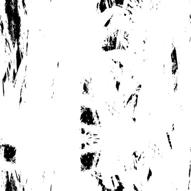 Çizikler, çizikler ve çizikler olan siyah beyaz bir arka plan. 