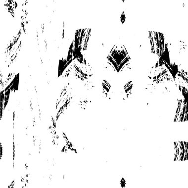 Çizikler, çizikler ve çizikler olan siyah beyaz bir arka plan. 