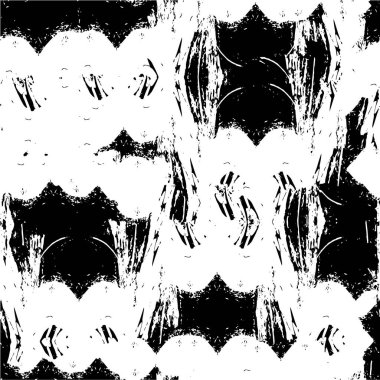 Soyut grunge arkaplanı. Monokrom dokusu. Siyah ve beyaz desenli arkaplan              