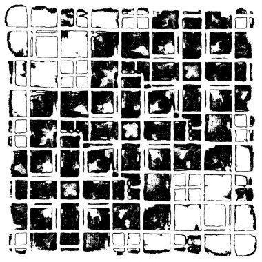 Soyut arkaplan. Siyah ve beyaz tonlu monokrom desen.            