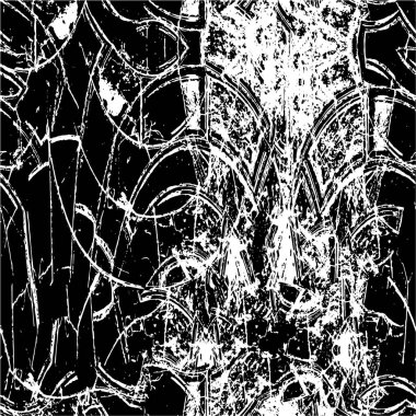 Soyut arkaplan. Siyah ve beyaz tonlu monokrom desen.            