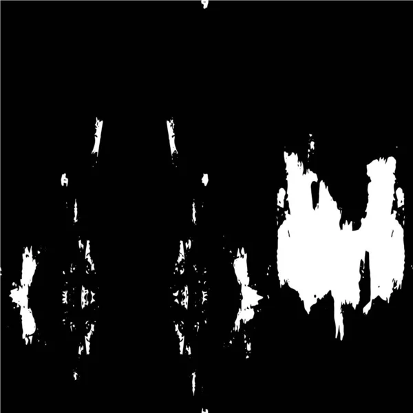Тривожний Фон Чорно Білій Текстурі Подряпинами Лініями Абстрактна Векторна Ілюстрація — стоковий вектор