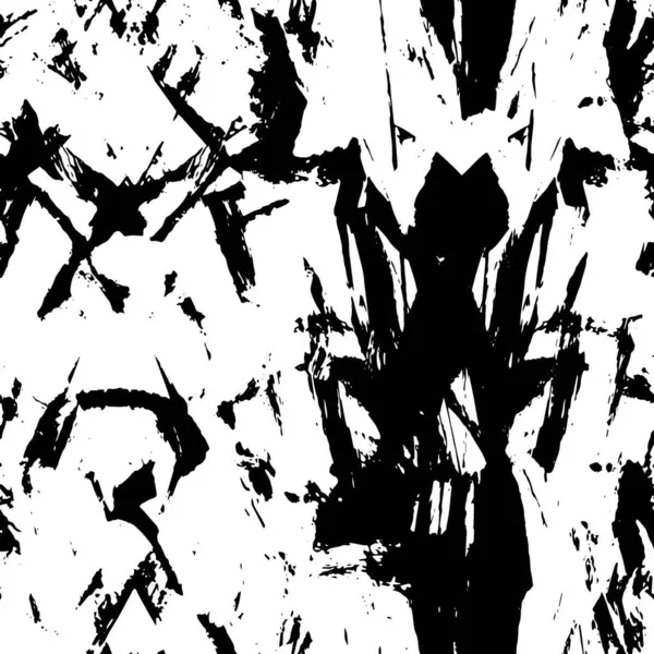 Черный Белый Текстурированный Грубый Фон Пространство Копирования — стоковый вектор