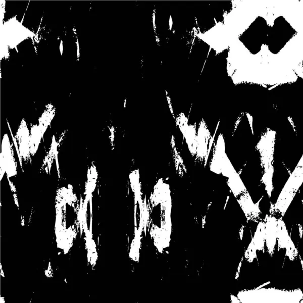 Modèle Texturé Blanc Noir Fond Abstrait — Image vectorielle